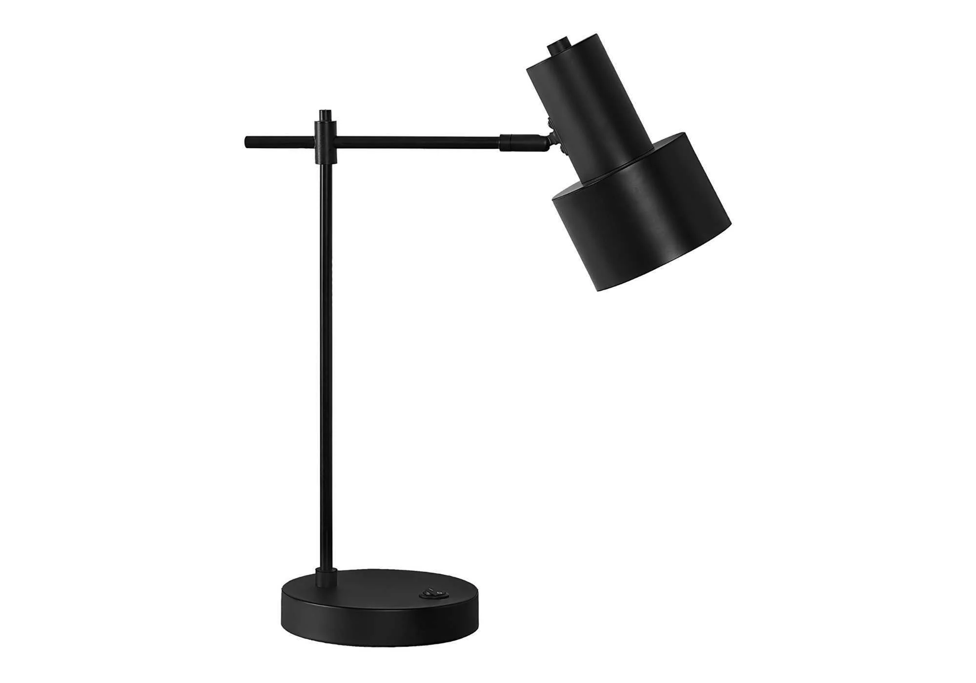 Lighting, Table Lamp, USB Port Included, Modern - Black - Image 2