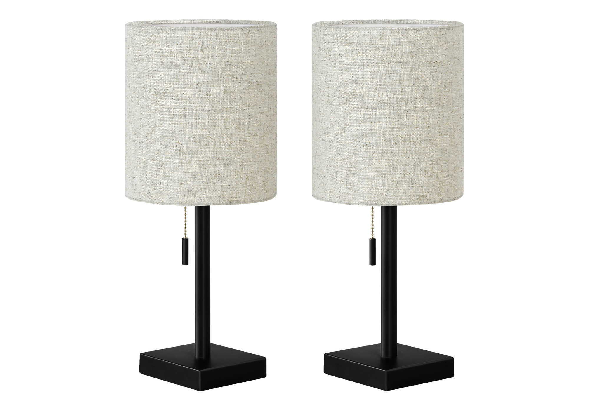 Lighting, Table Lamp, USB Port Included, Nickel, Contemporary (Set of 2) - Image 4