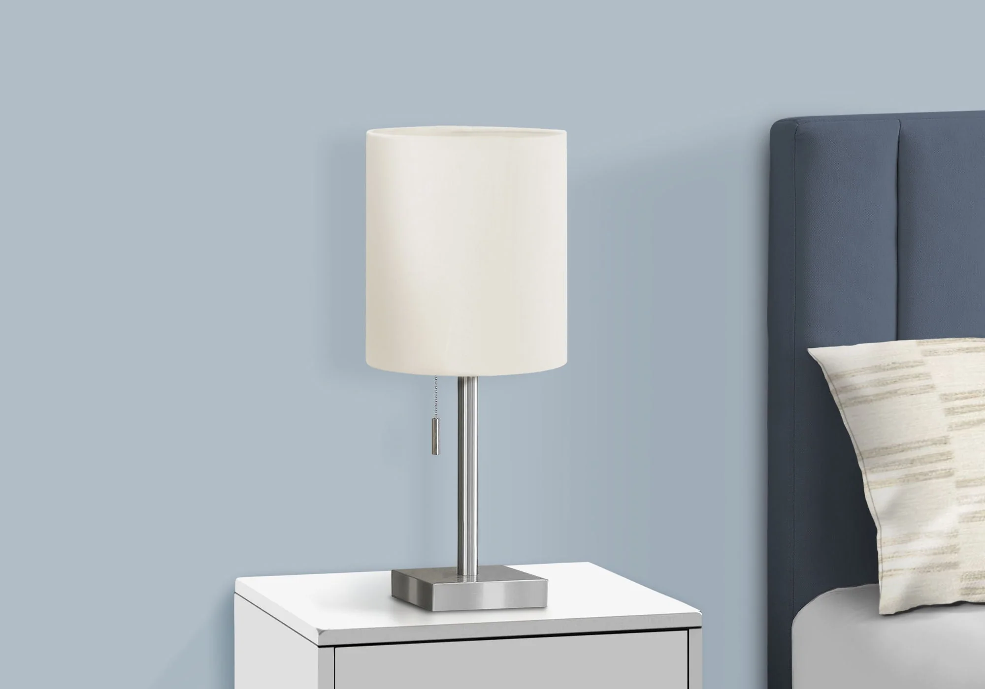 Lighting, Table Lamp, USB Port Included, Nickel, Contemporary (Set of 2) - Image 5
