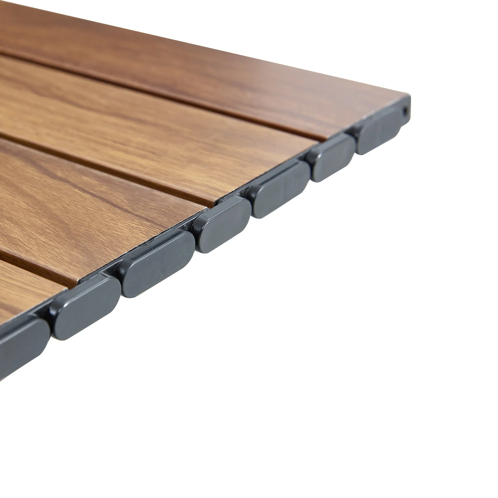 Lightweight Aluminum Roll-Up Rectangular Outdoor Table - Image 12