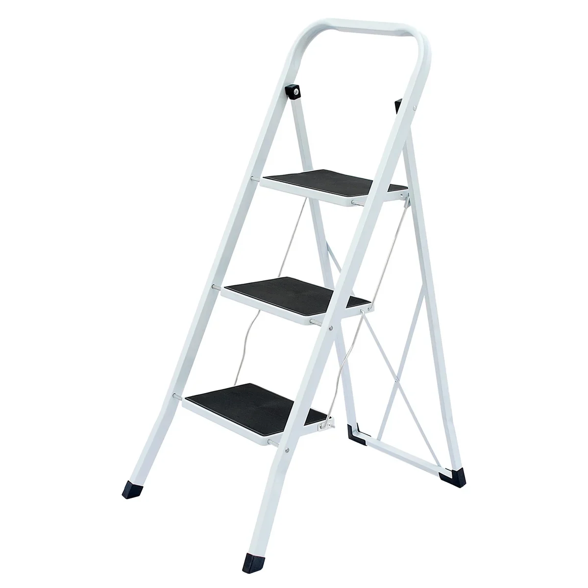 Lightweight Folding Step Stools with Anti-Slip Pedal - 330lbs Capacity - Image 8