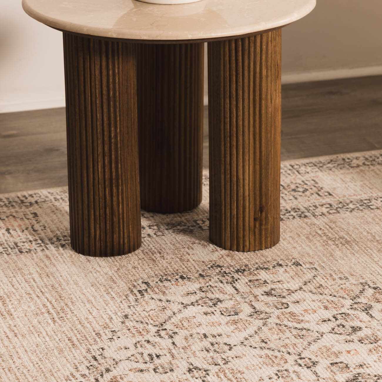 Lila Medallion Brown Area Rug - Image 15