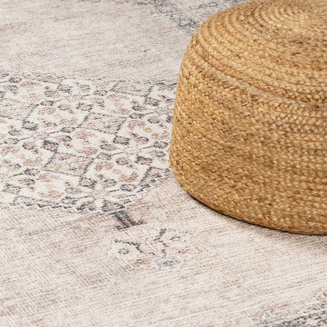 Lila Medallion Brown Area Rug - Image 16