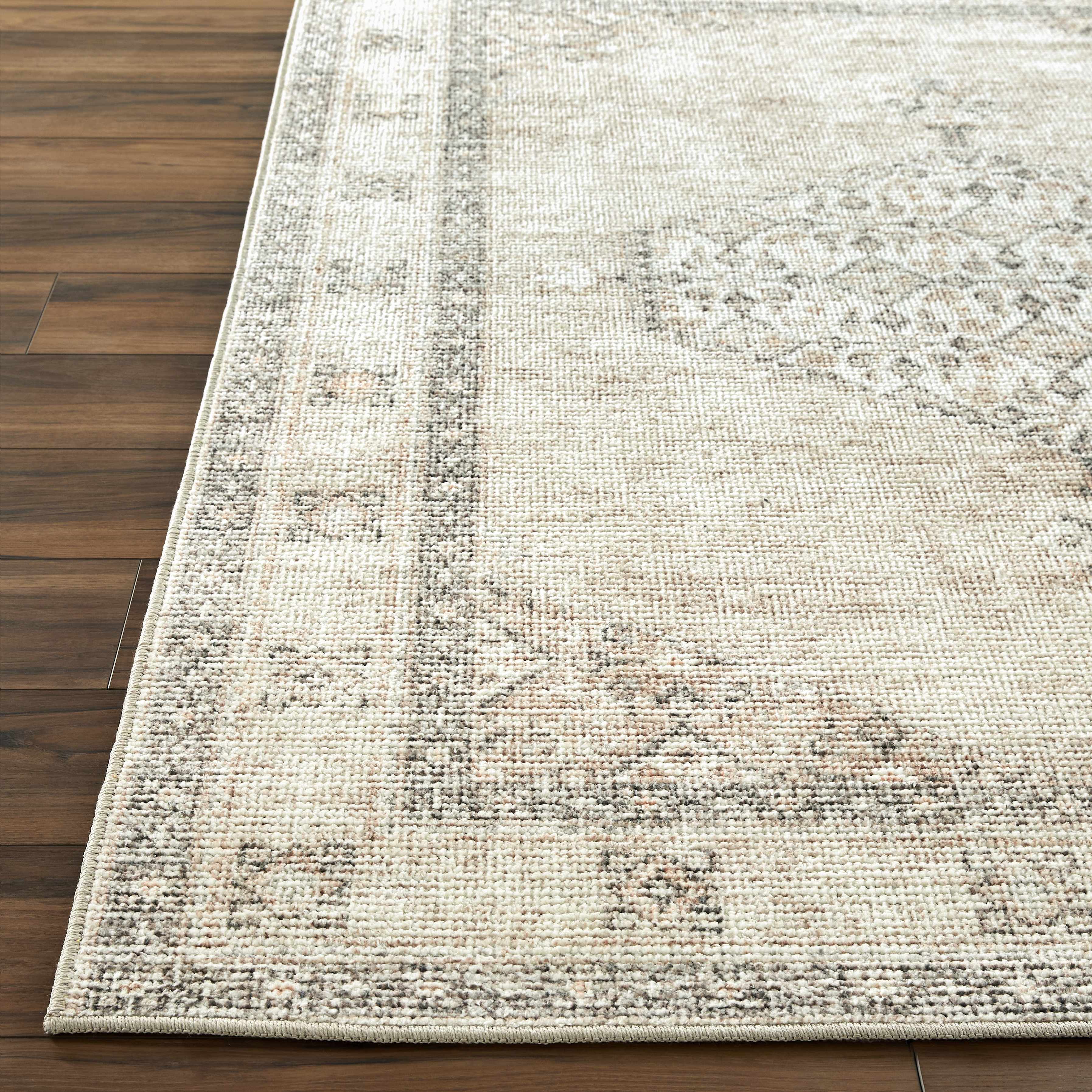 Lila Medallion Brown Area Rug - Image 6
