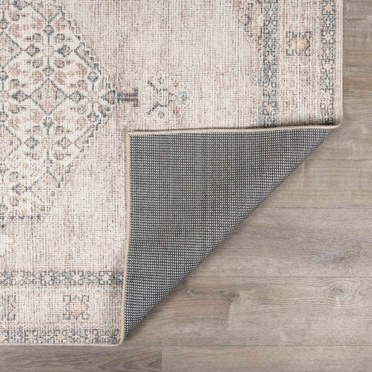 Lila Medallion Brown Area Rug - Image 7