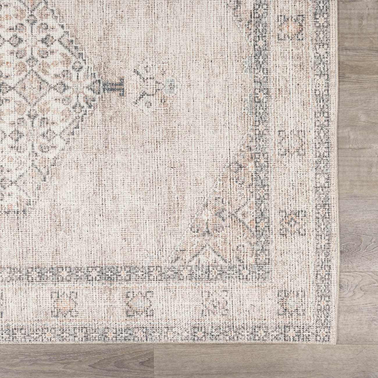 Lila Medallion Brown Area Rug - Image 9