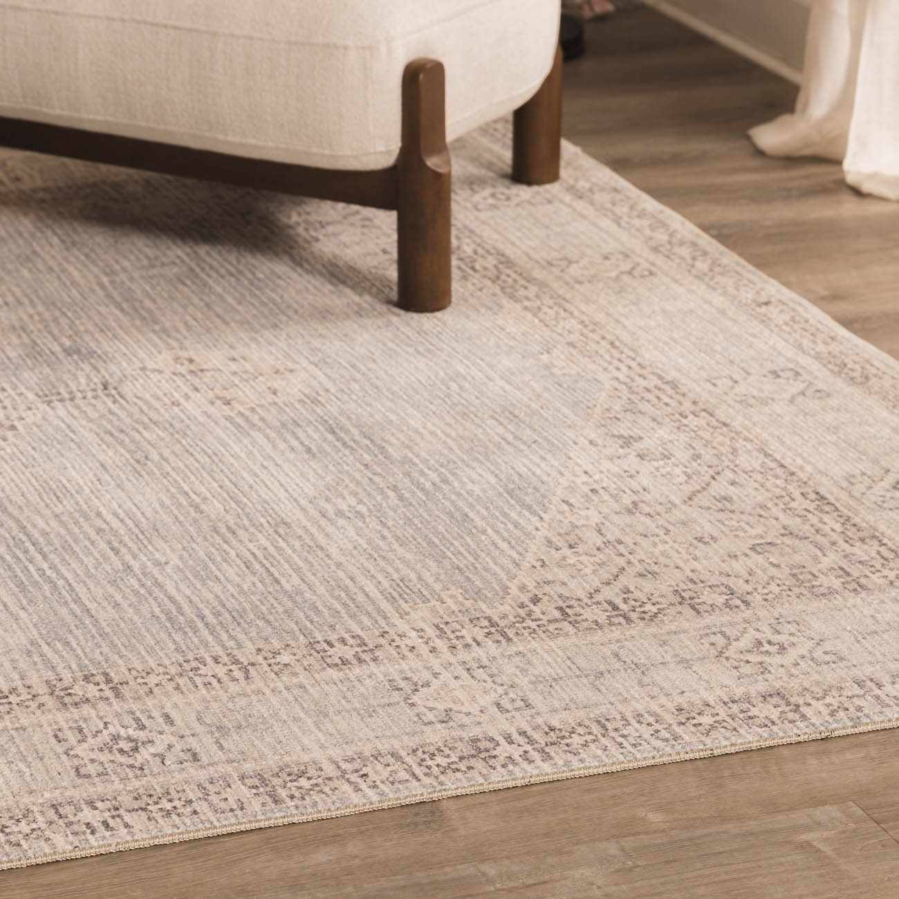 Lila Medallion Denim Area Rug - Image 10