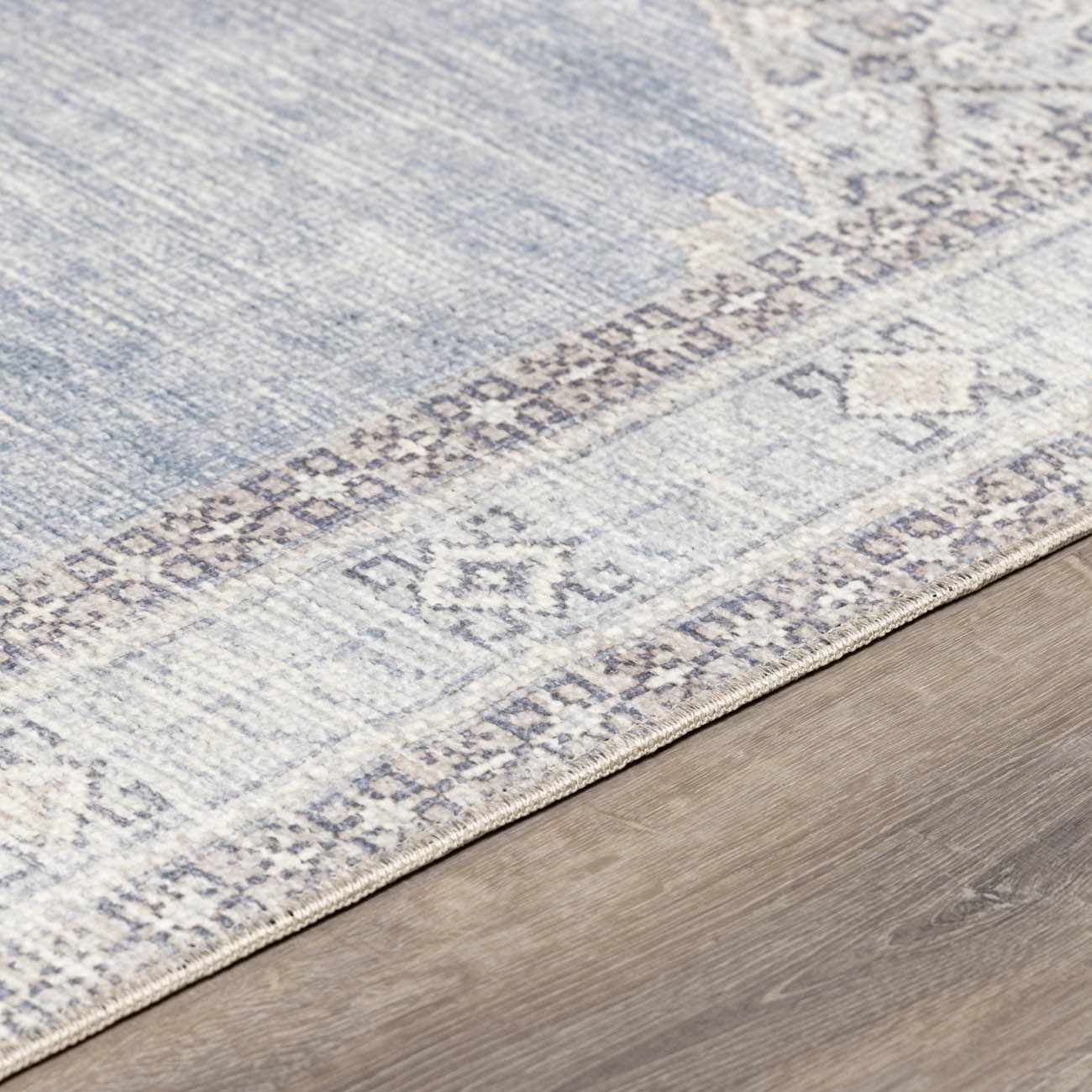 Lila Medallion Denim Area Rug - Image 12