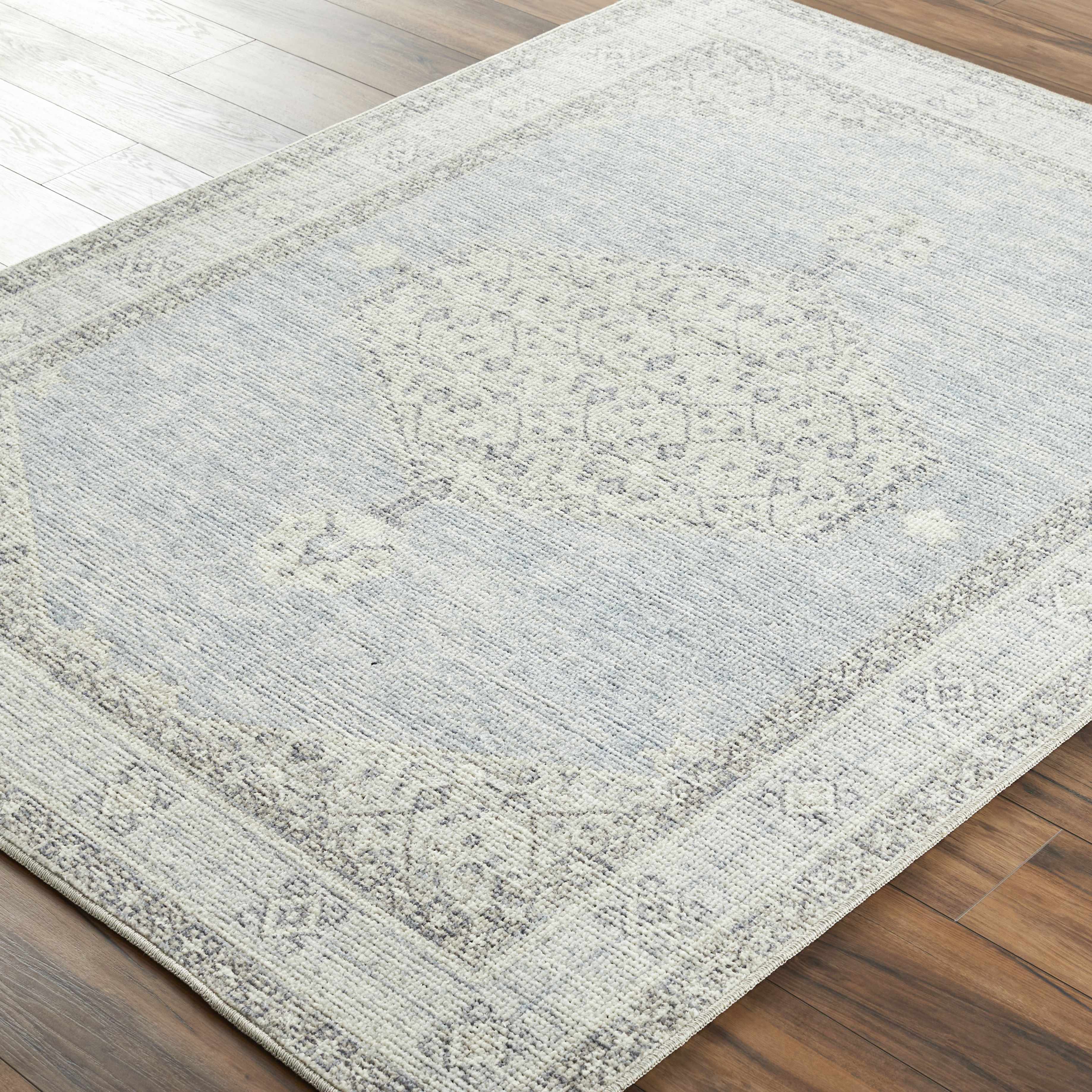 Lila Medallion Denim Area Rug - Image 17