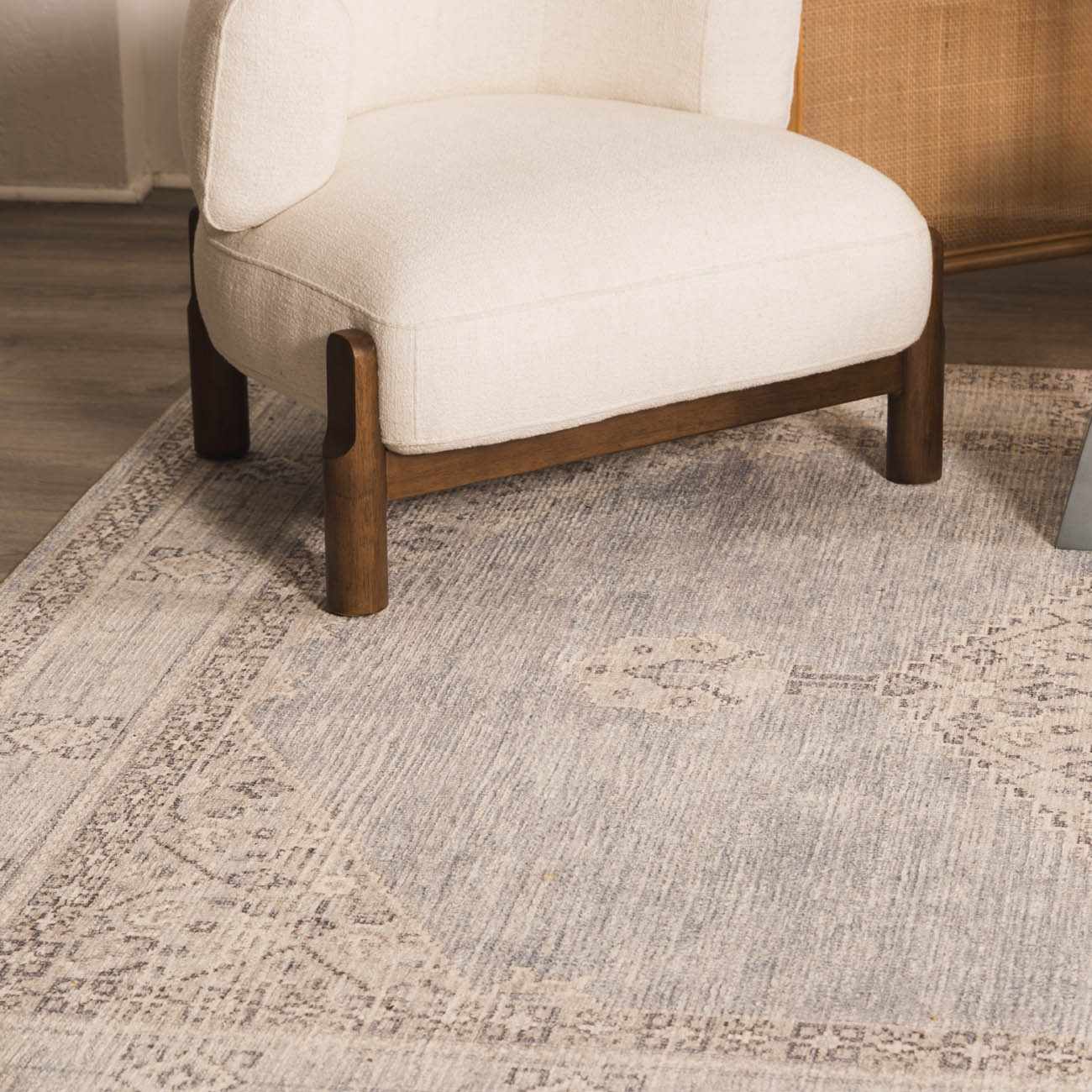 Lila Medallion Denim Area Rug - Image 18