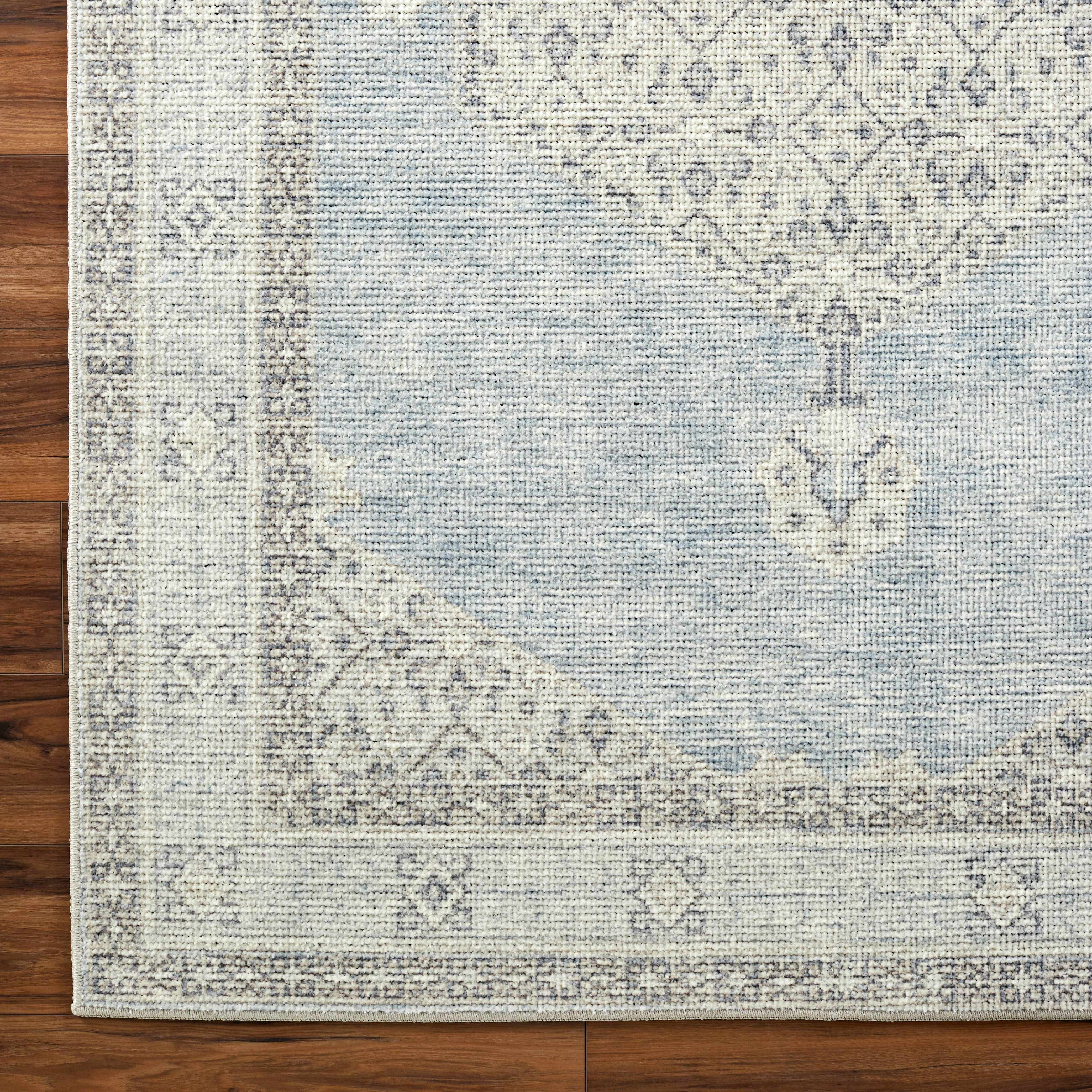 Lila Medallion Denim Area Rug - Image 21