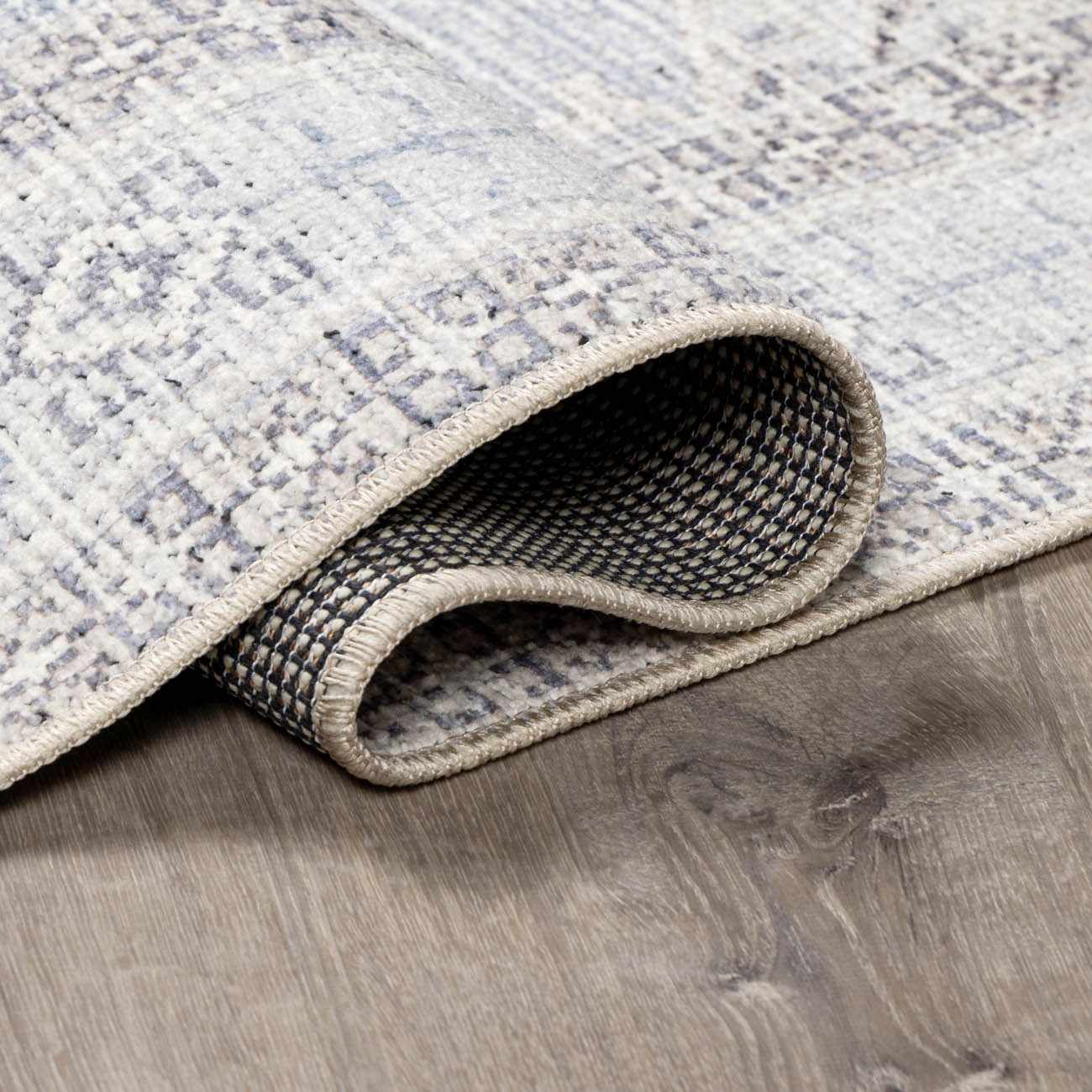 Lila Medallion Denim Area Rug - Image 8