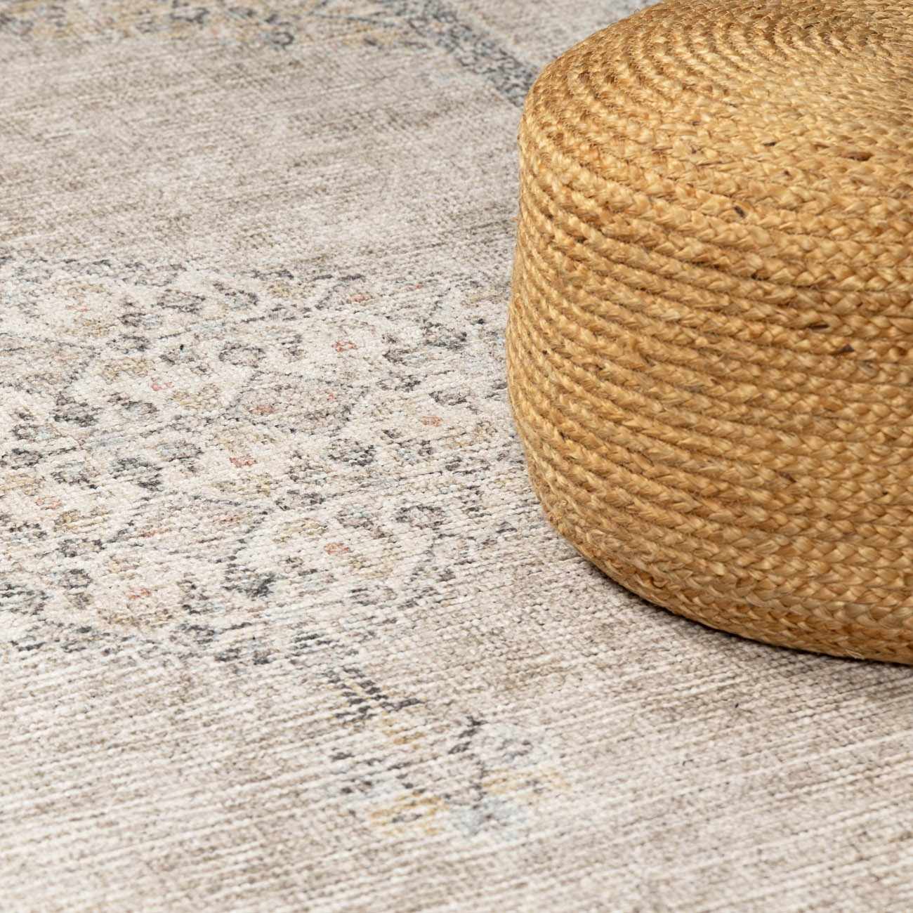 Lila Medallion Off-White Area Rug - Image 14