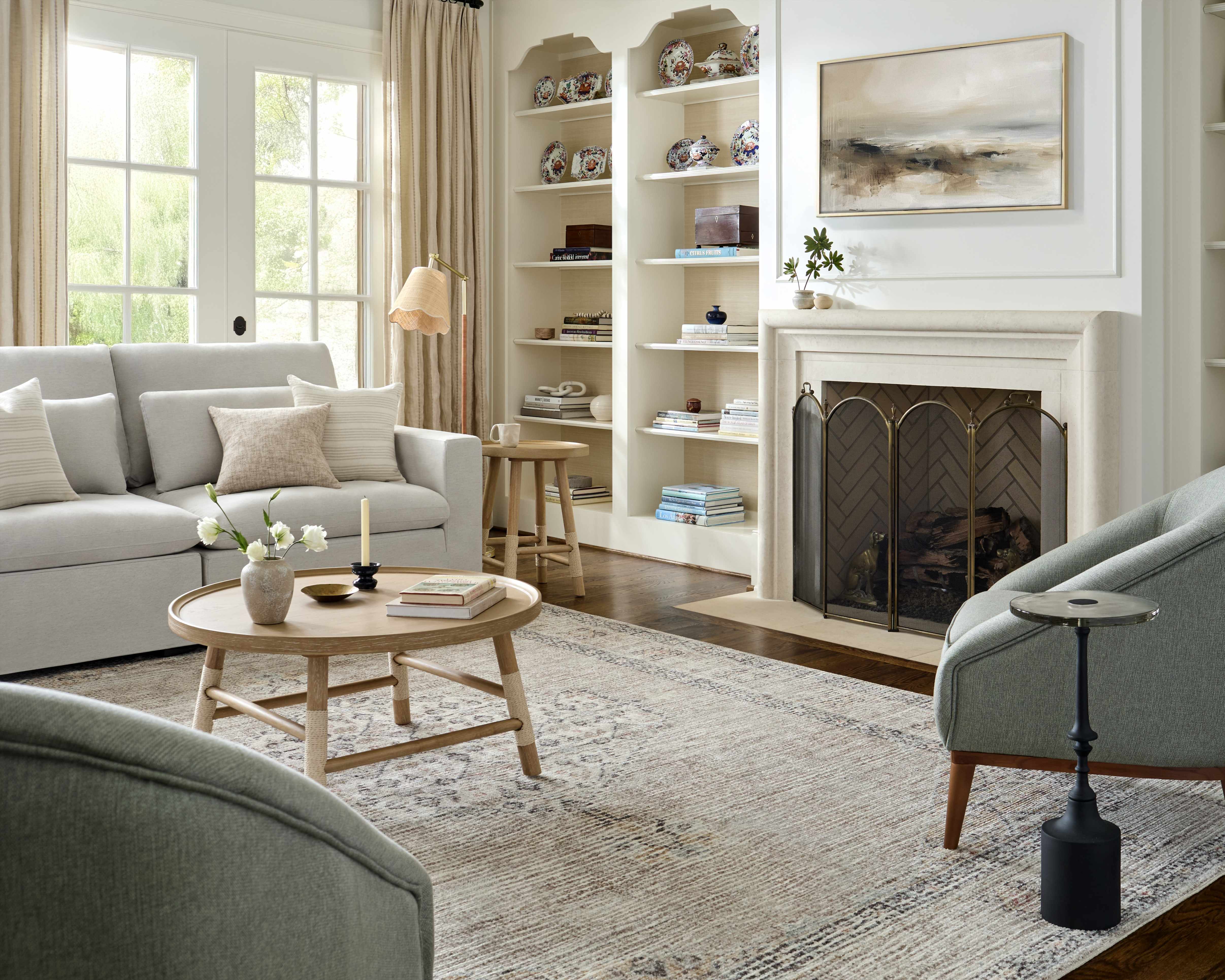 Lila Medallion Off-White Area Rug - Image 16