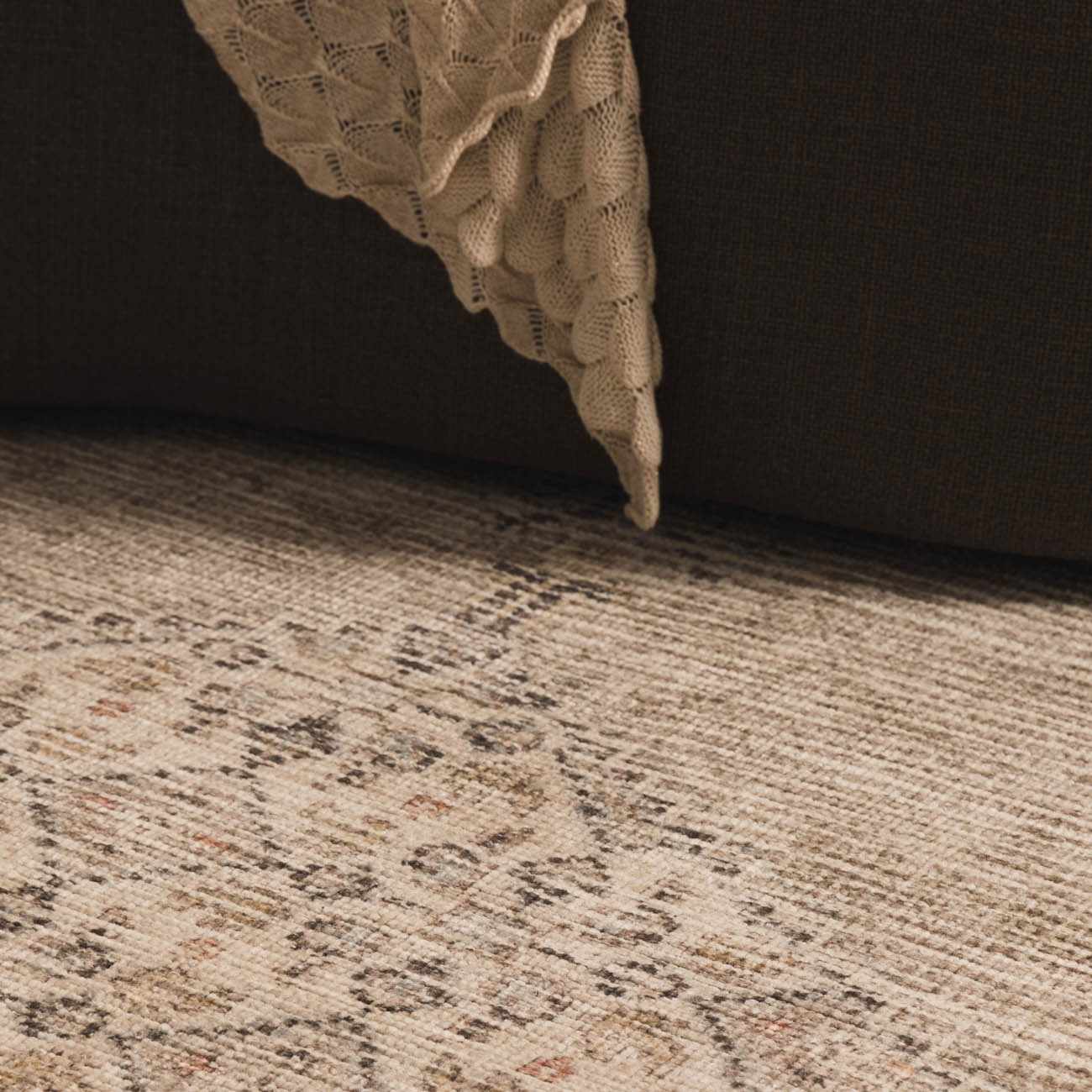 Lila Medallion Off-White Area Rug - Image 20