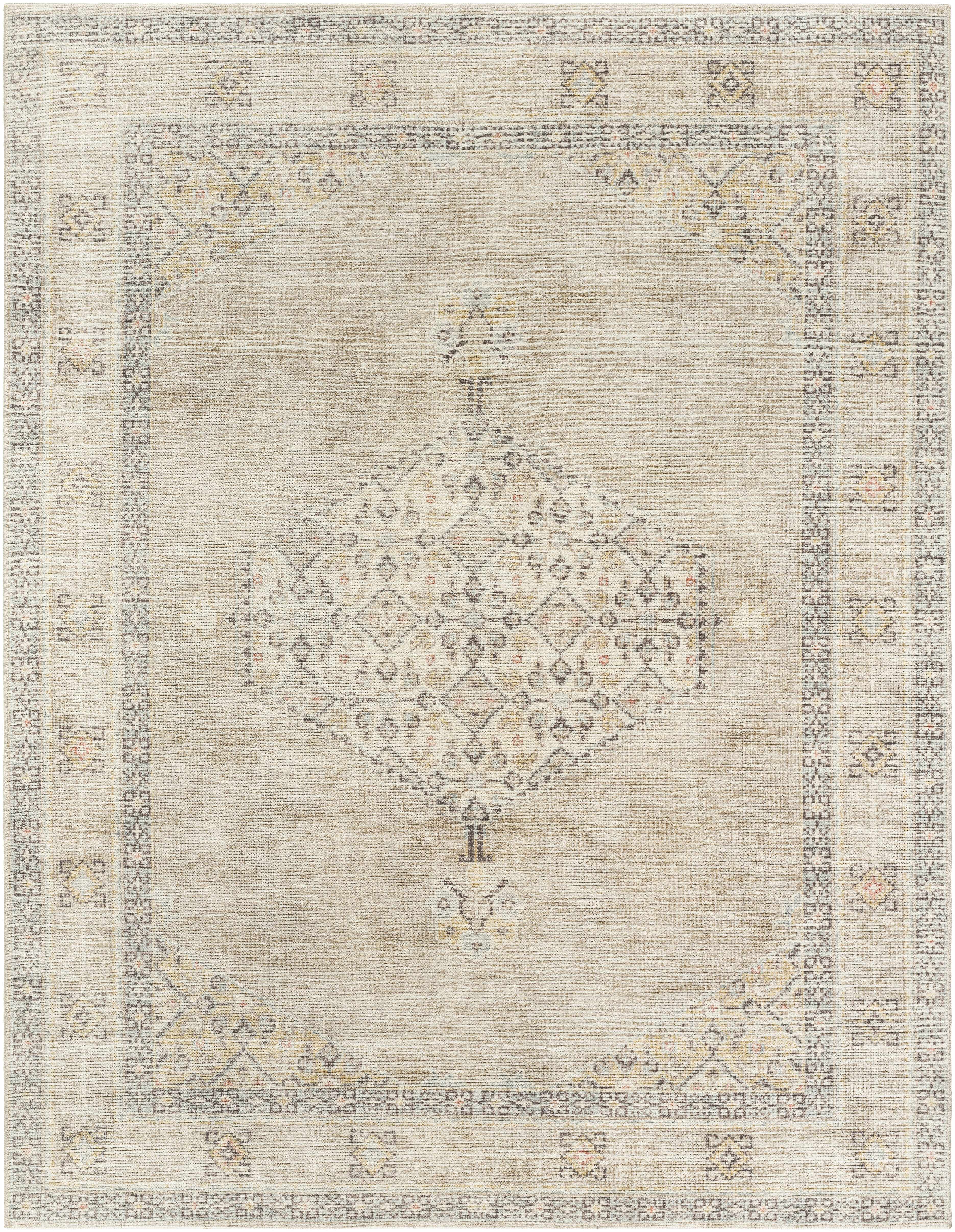 Lila Medallion Off-White Area Rug - Image 21