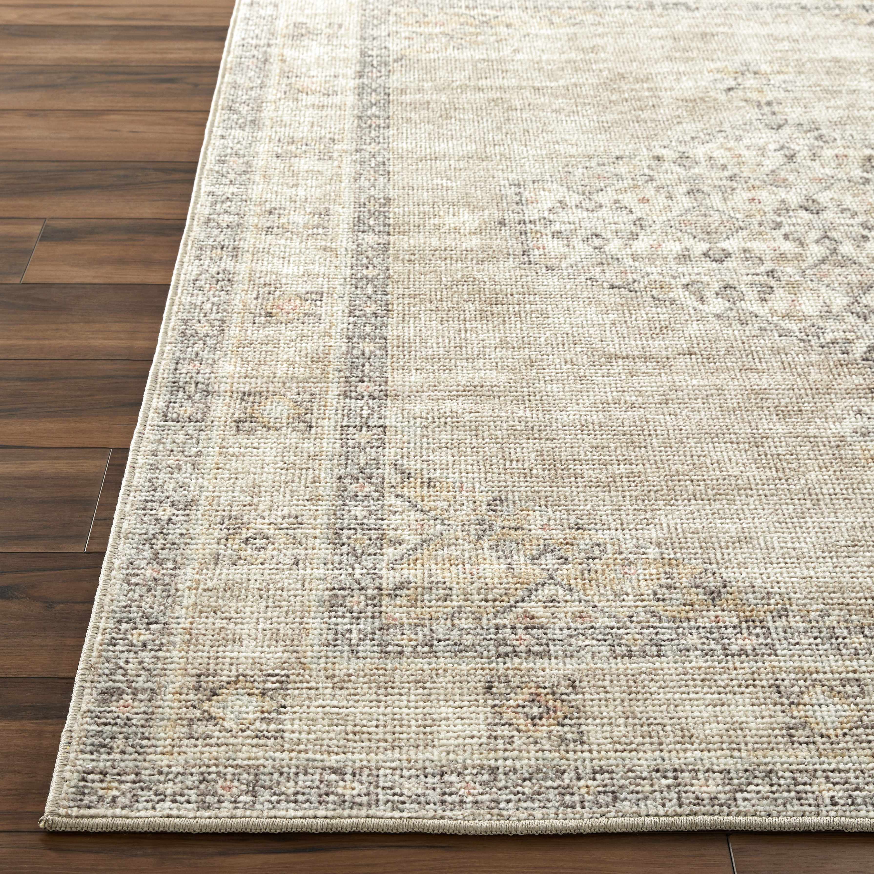 Lila Medallion Off-White Area Rug - Image 6