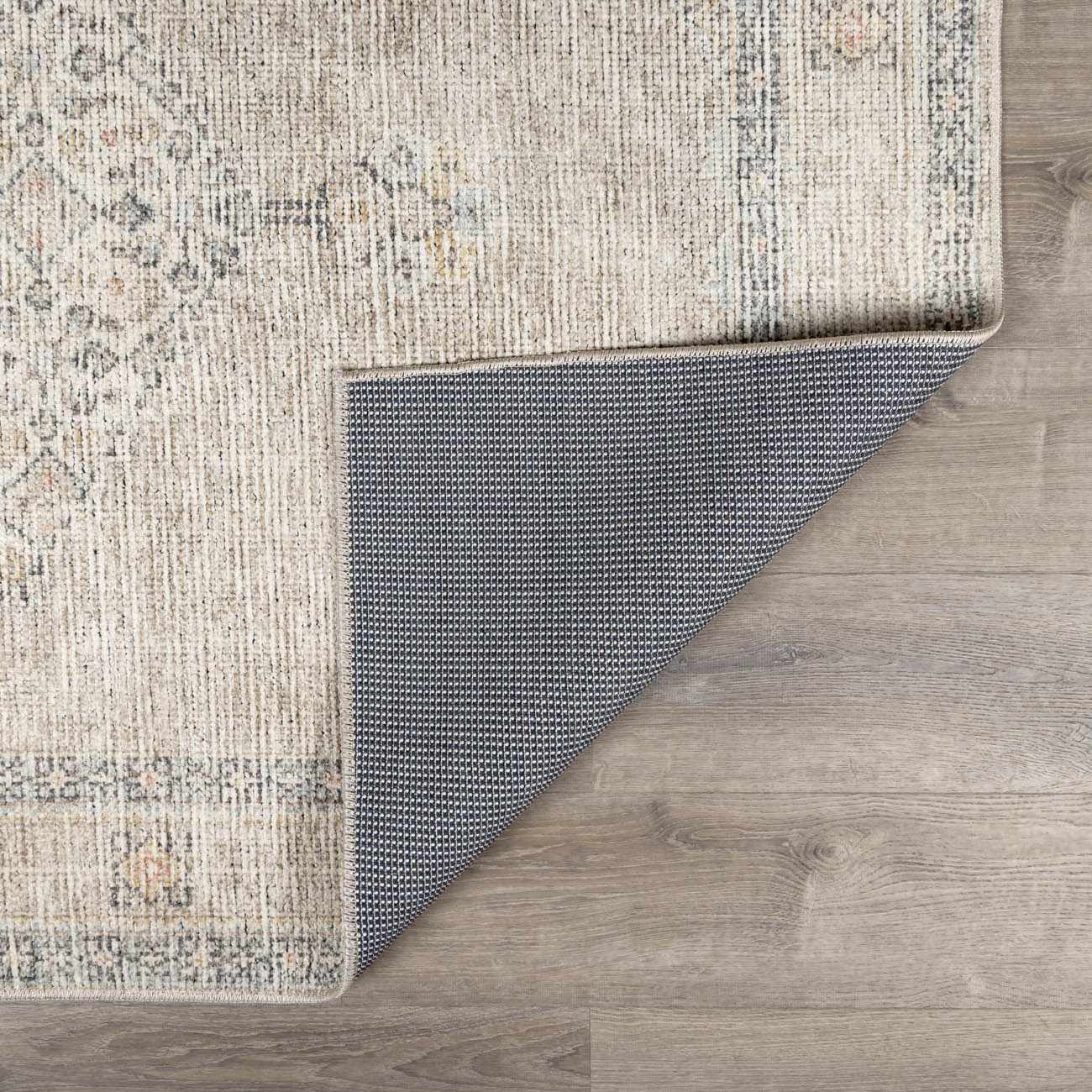 Lila Medallion Off-White Area Rug - Image 7