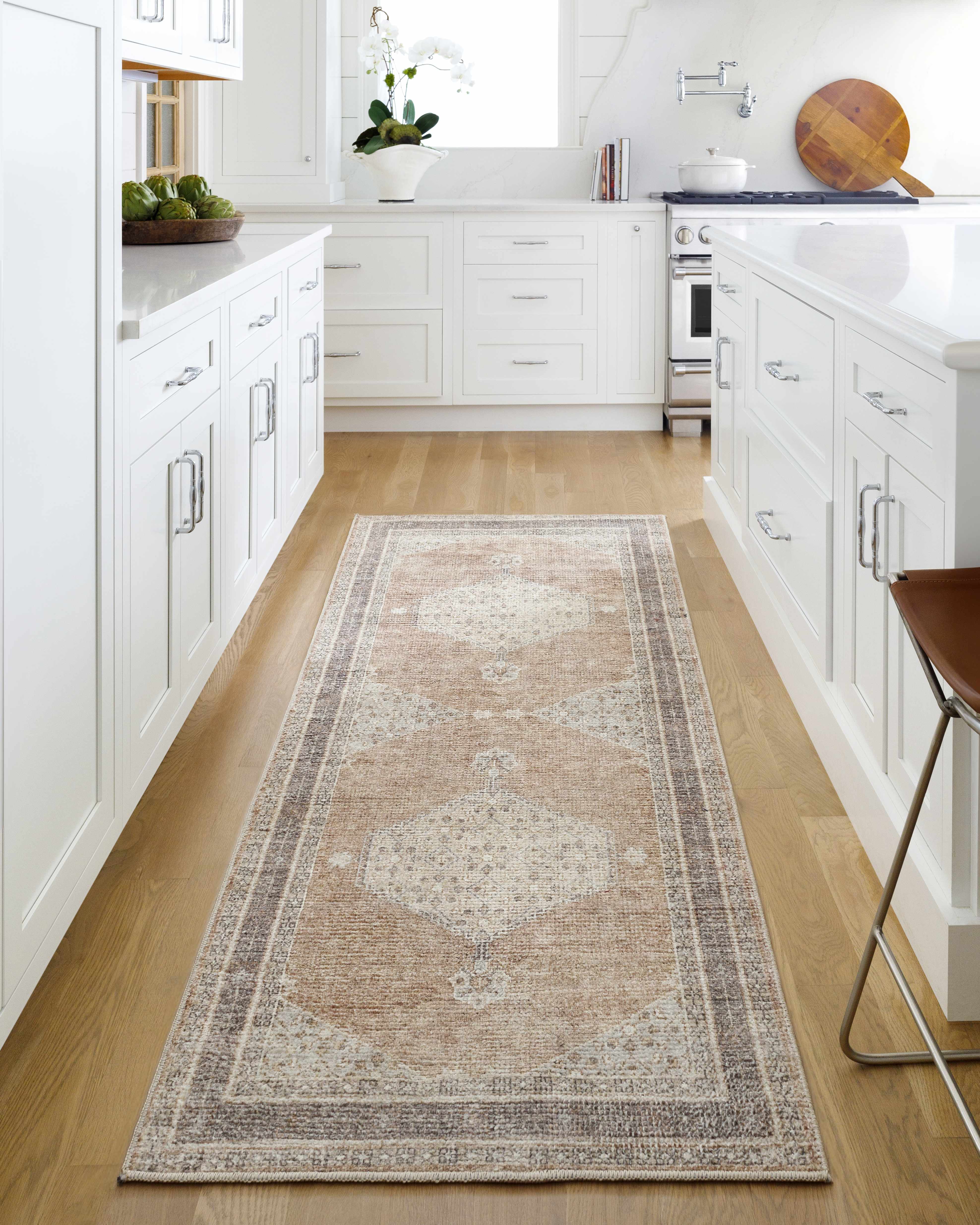 Lila Medallion Tan Area Rug - Image 11