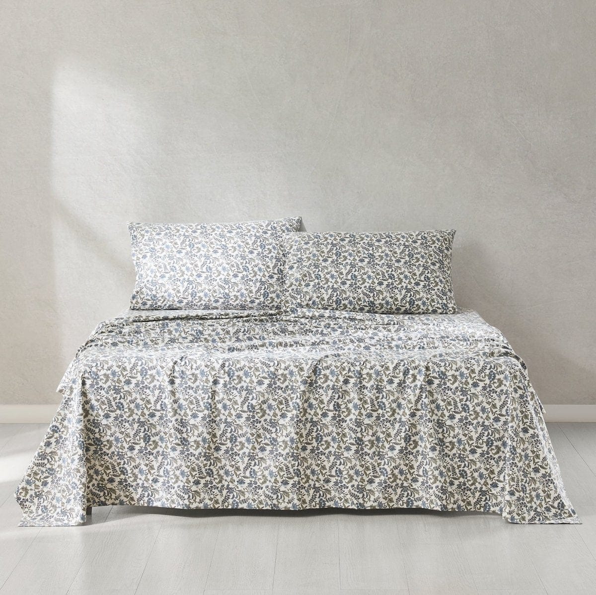 Lillian Block Print Cotton Sheet Set - Image 10