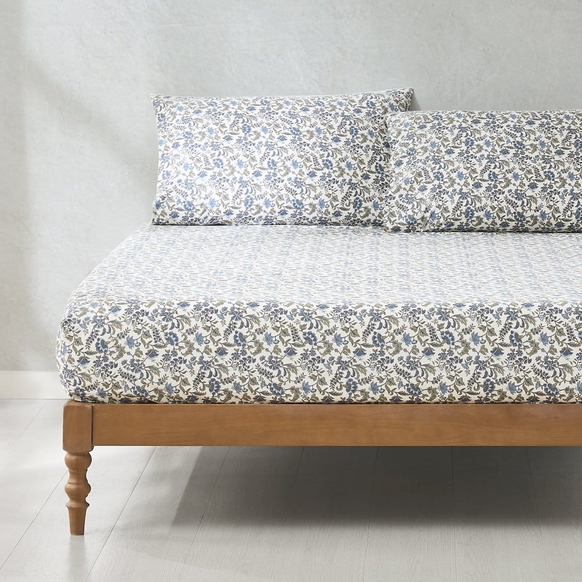 Lillian Block Print Cotton Sheet Set - Image 24