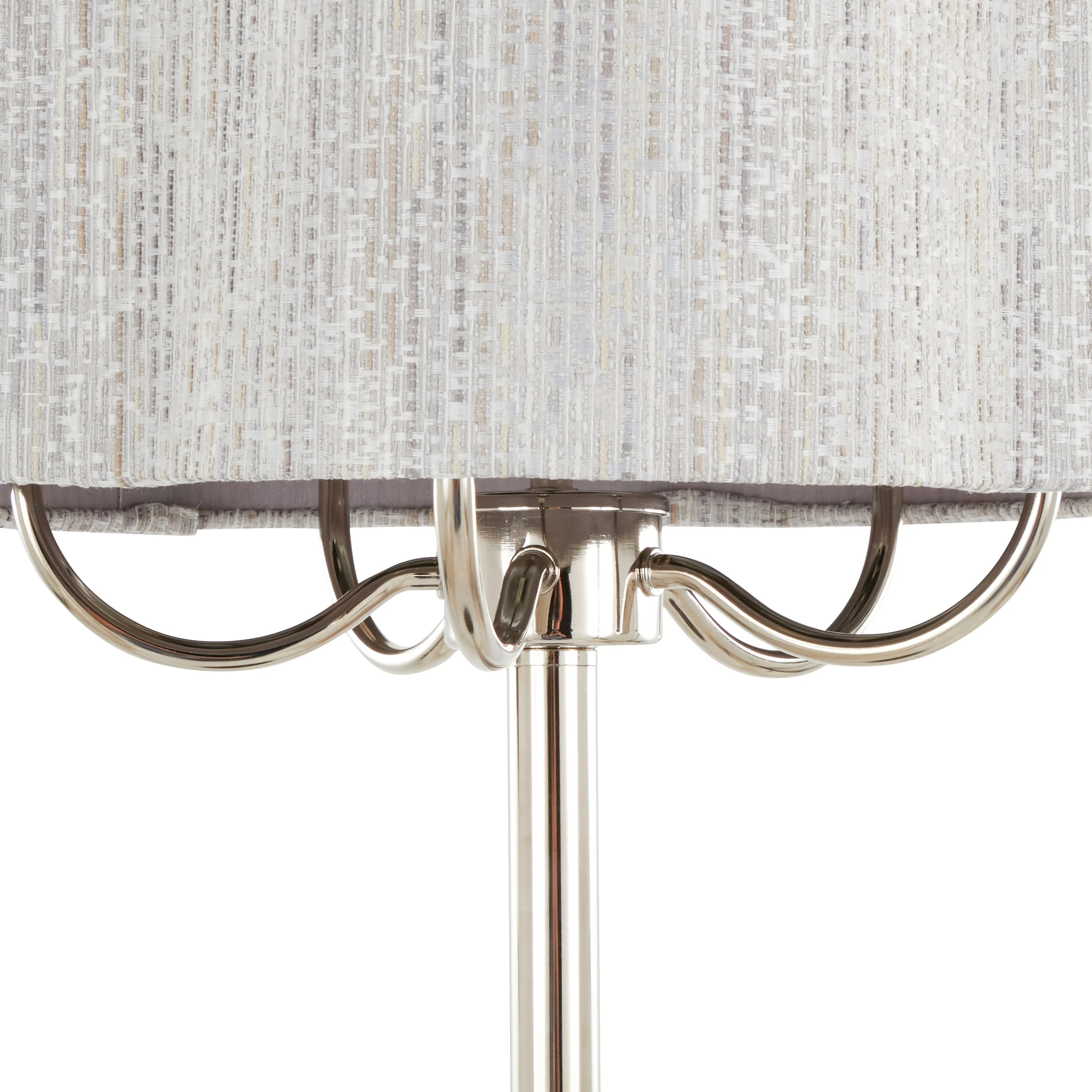Lily 30" Contemporary Metal Table Lamp - Image 2
