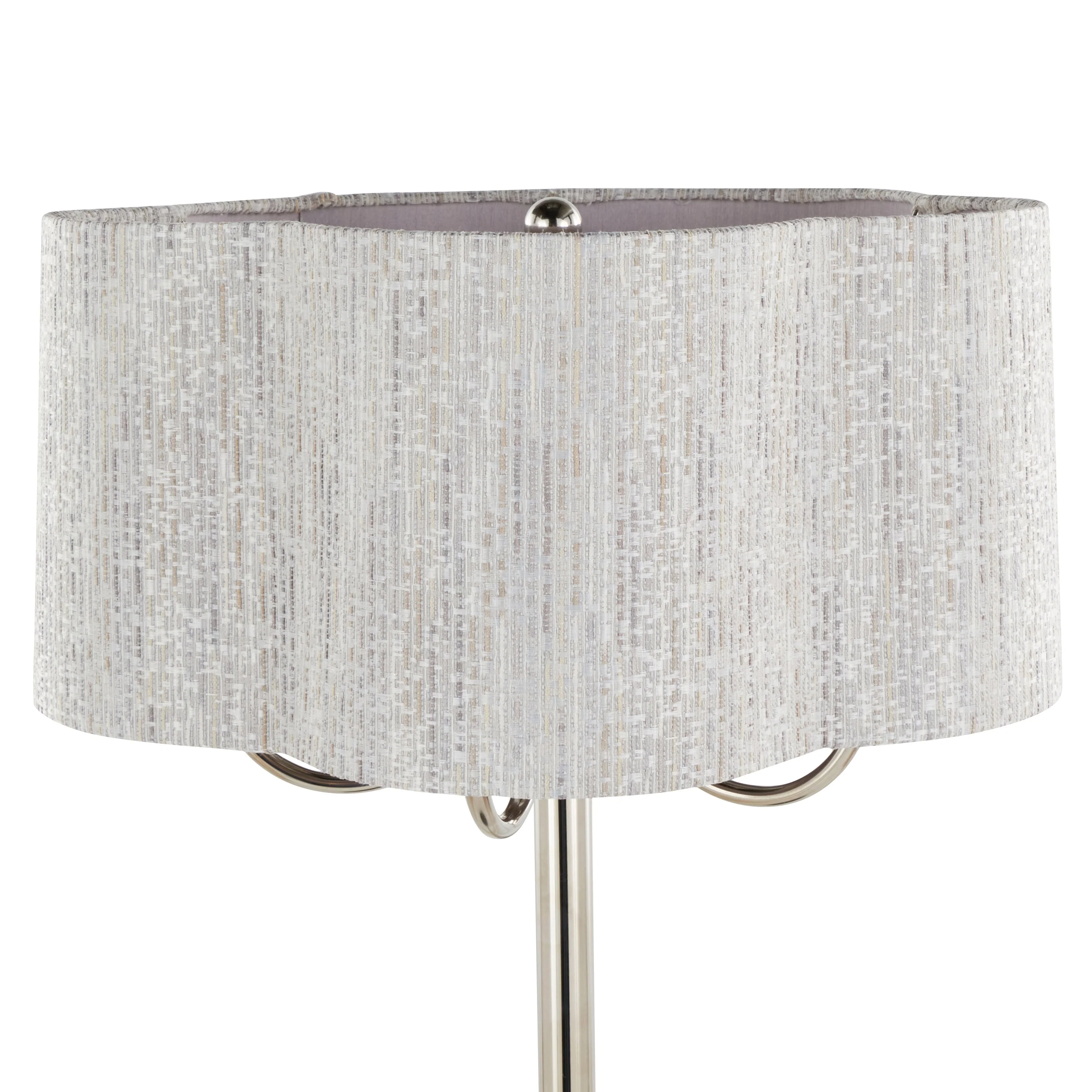 Lily 30" Contemporary Metal Table Lamp - Image 3