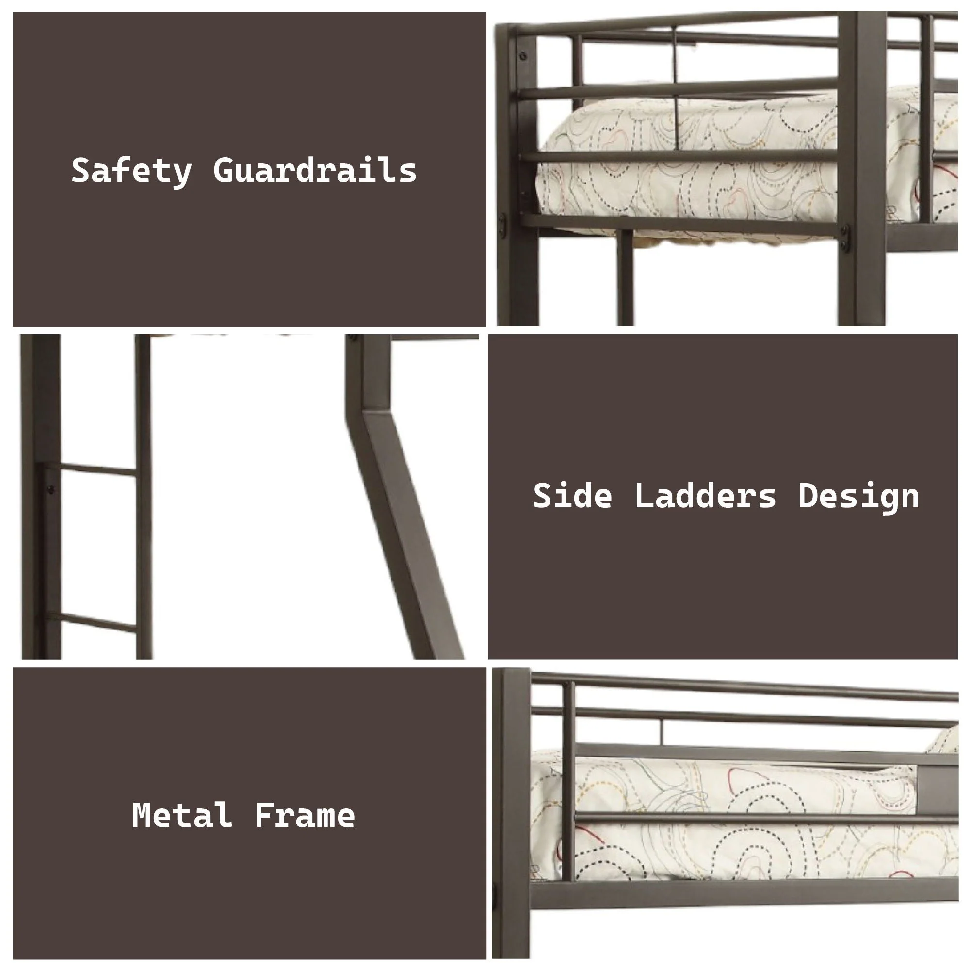 Limbra - Spacious Design Double Bunk Bed - Image 6