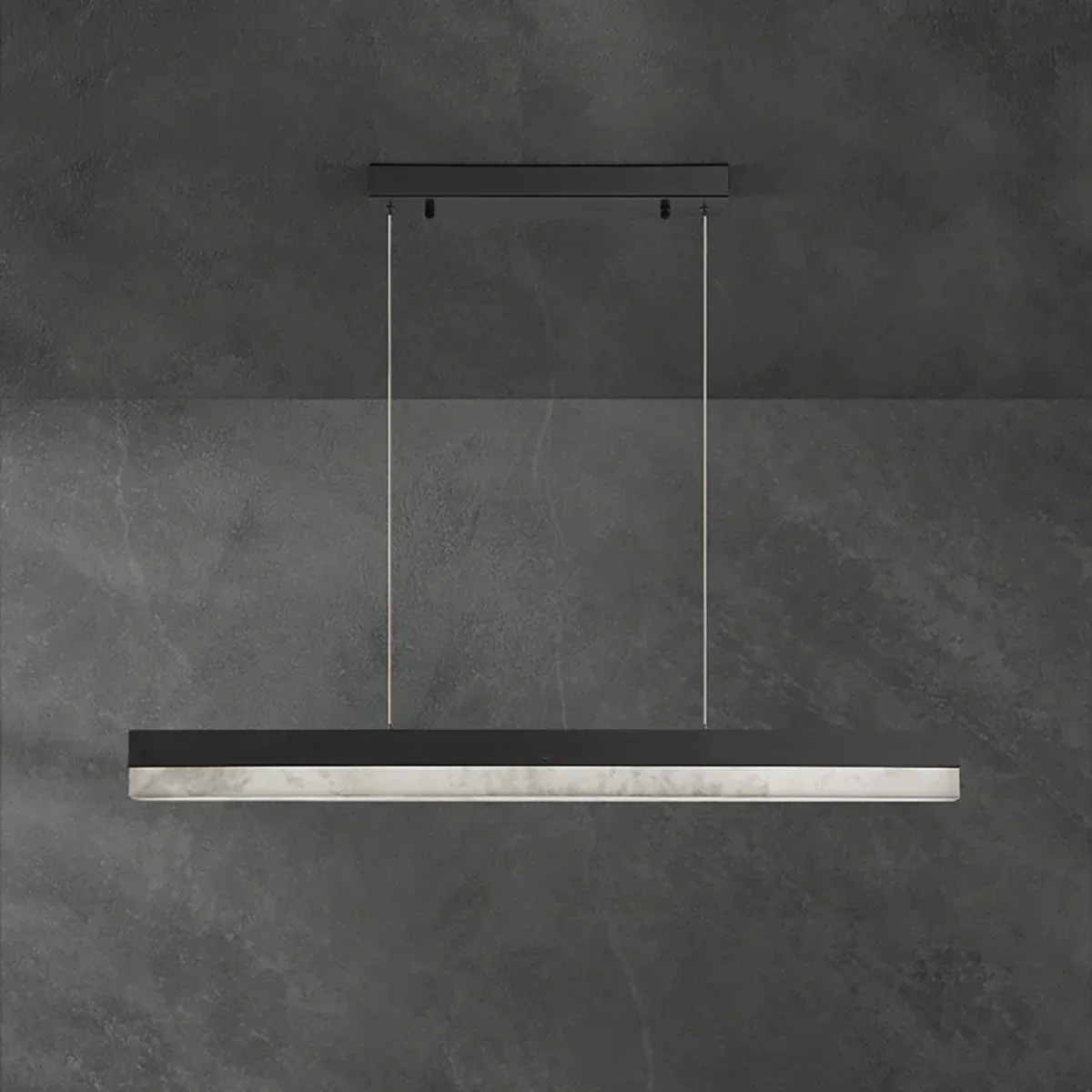 Linear Alabaster Pendant Light LED Kitchen Island Bar Fixture - Image 22