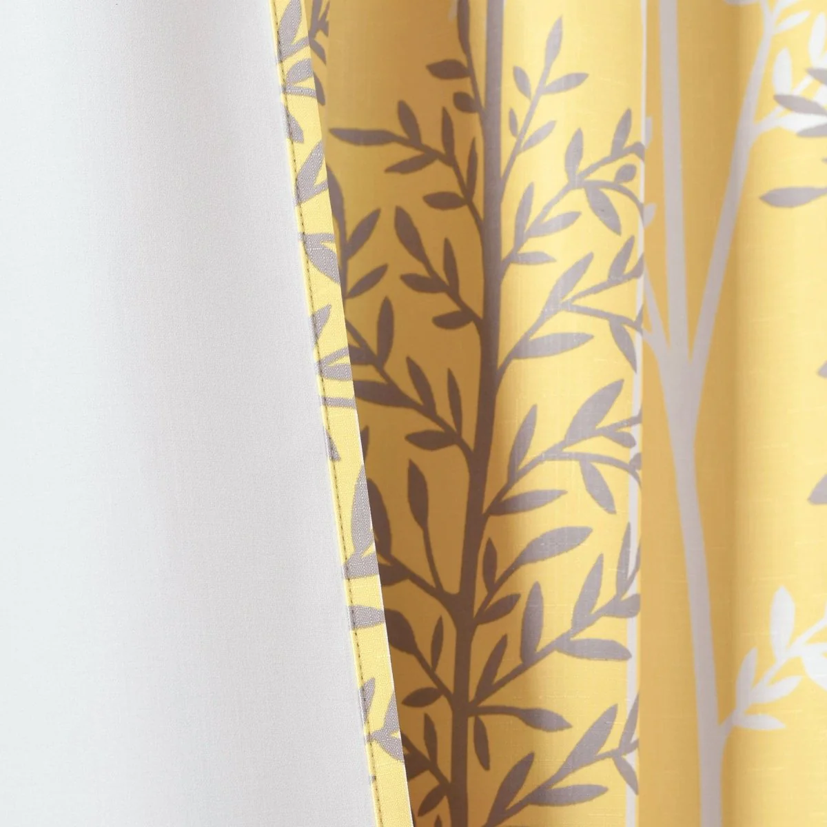 Linear Tree Insulated Rod Pocket Blackout Curtain Panel Set - Image 14