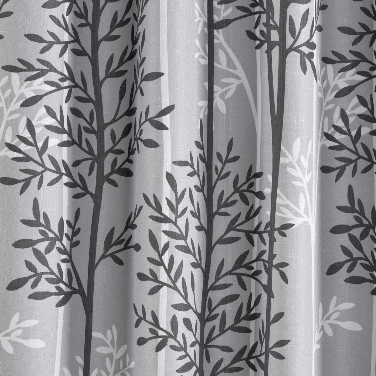 Linear Tree Insulated Rod Pocket Blackout Curtain Panel Set - Image 5