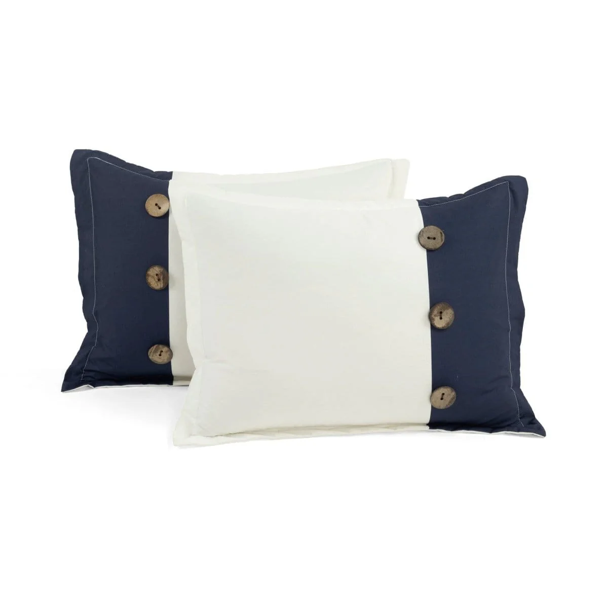 Linen Button Comforter 5 Piece Set - Image 24