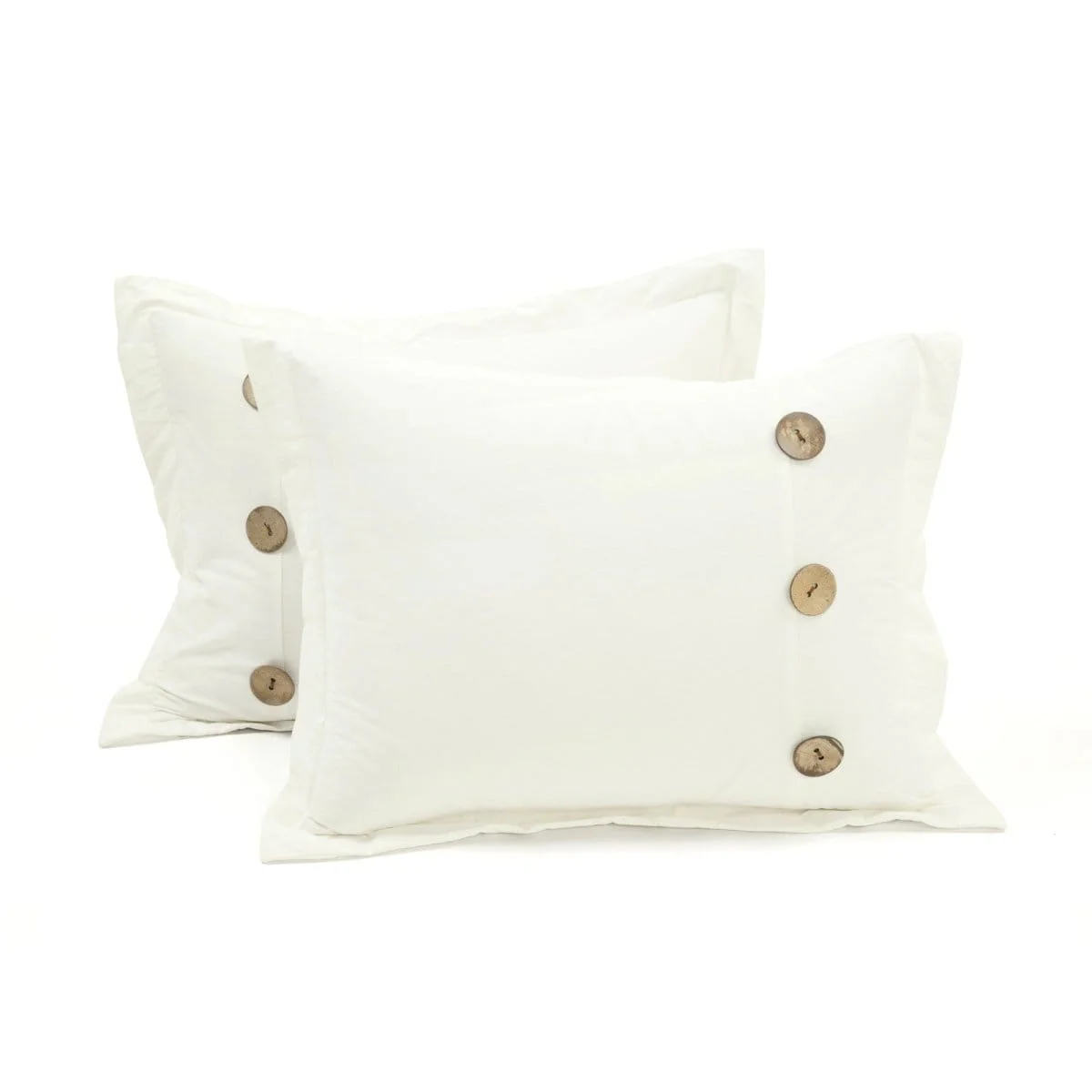 Linen Button Comforter 5 Piece Set - Image 8