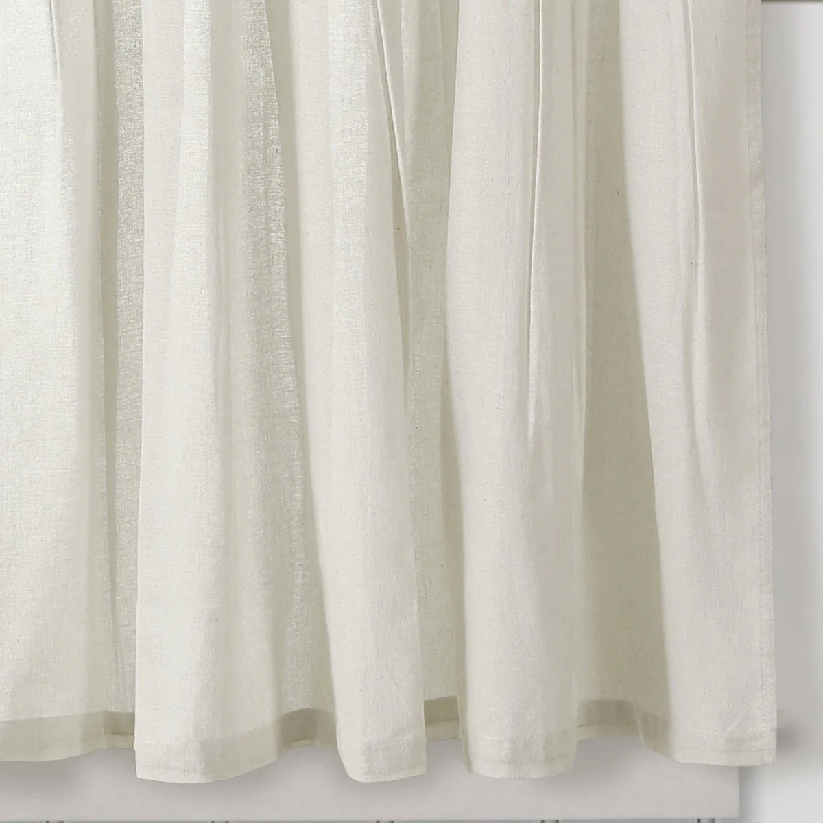 Linen Button Kitchen Window Tiers Set - Image 59
