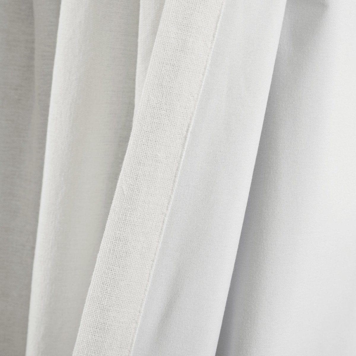 Linen Button Lined 100% Blackout Window Curtain Panel - Image 20