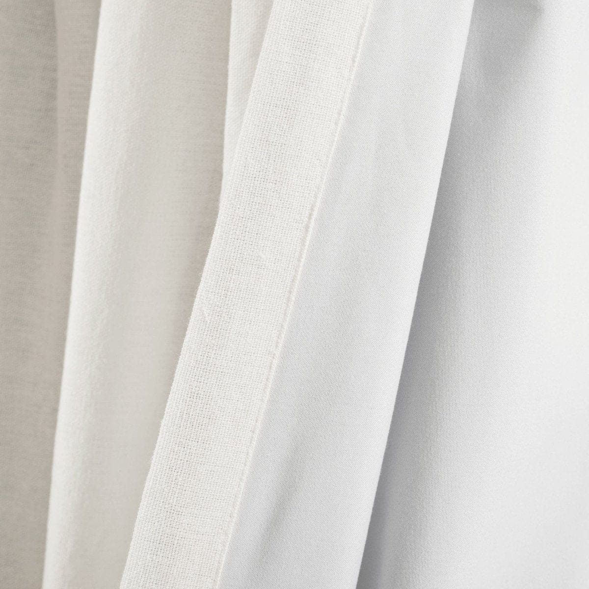 Linen Button Lined 100% Blackout Window Curtain Panel - Image 41