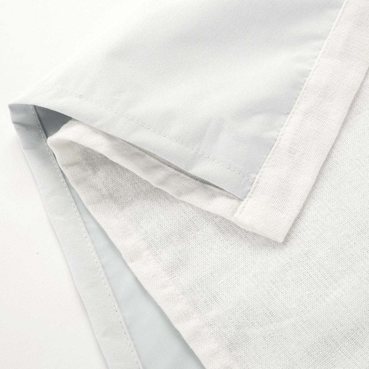 Linen Button Lined 100% Blackout Window Curtain Panel - Image 57