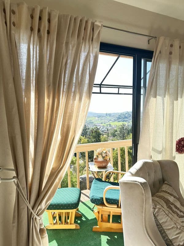 Linen Button Pinched Pleat Window Curtain Panel - Image 18