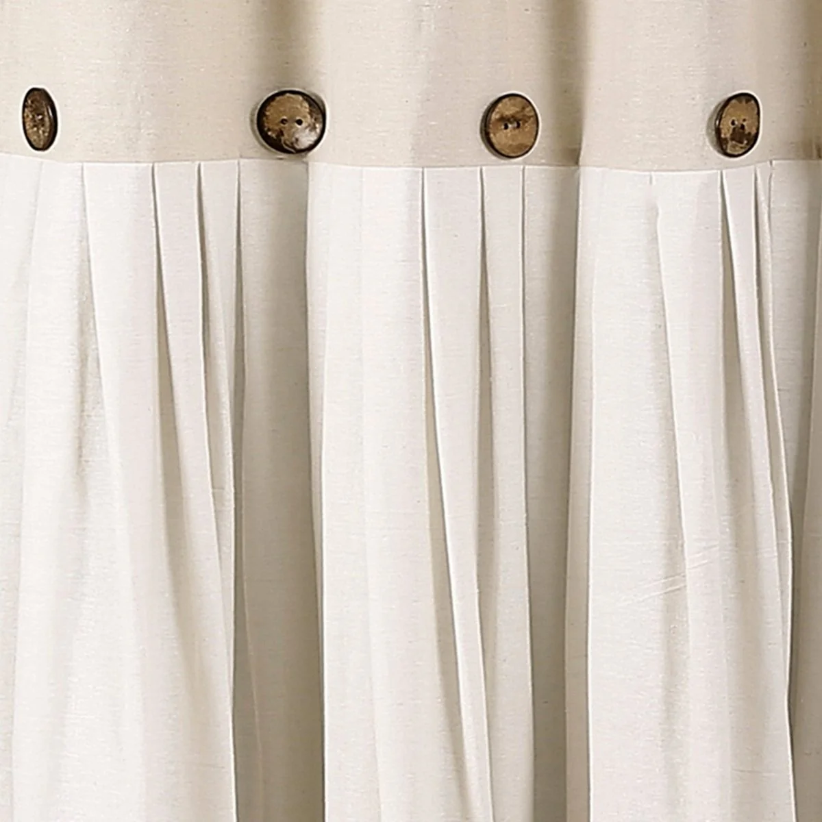 Linen Button Shower Curtain - Image 15