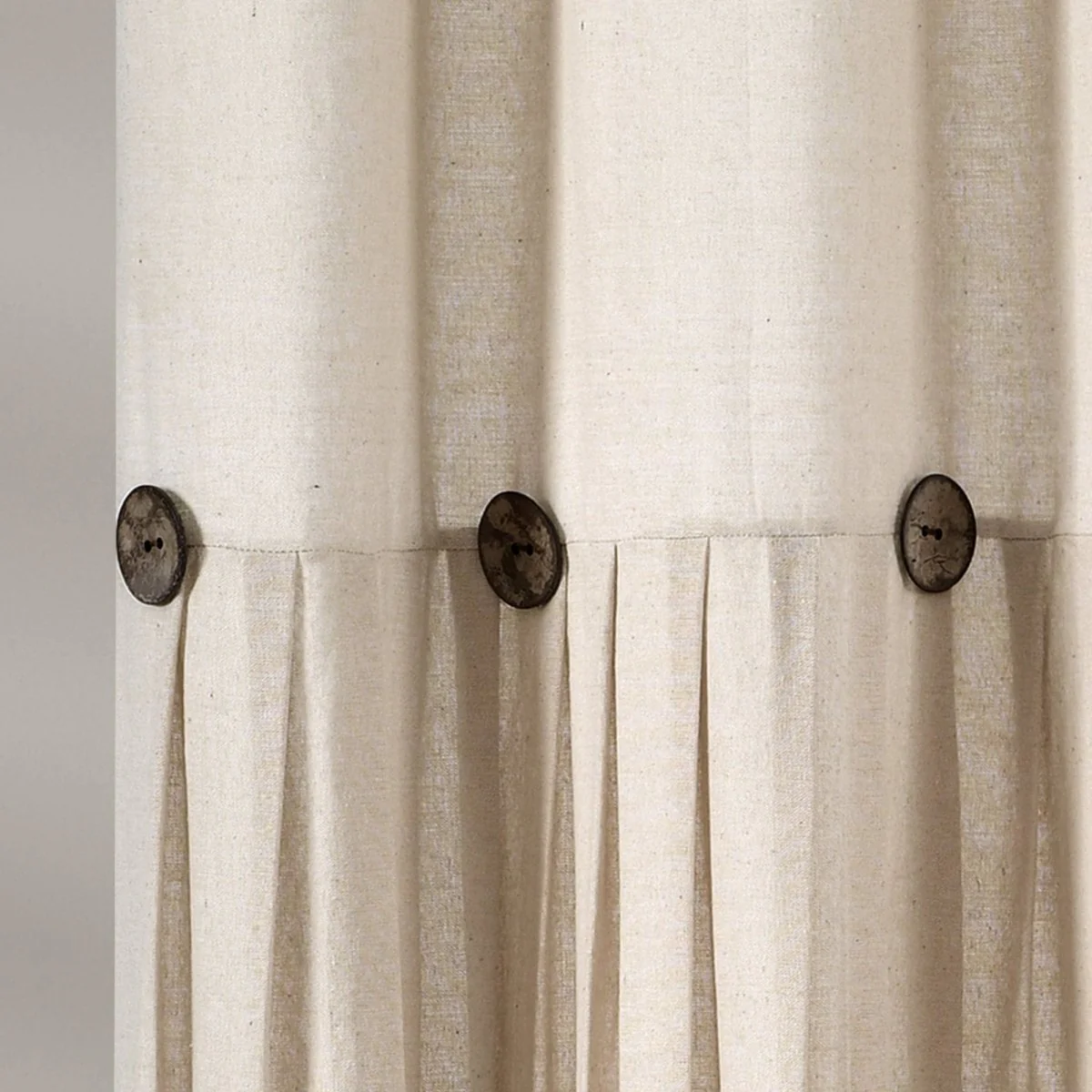 Linen Button Shower Curtain - Image 21