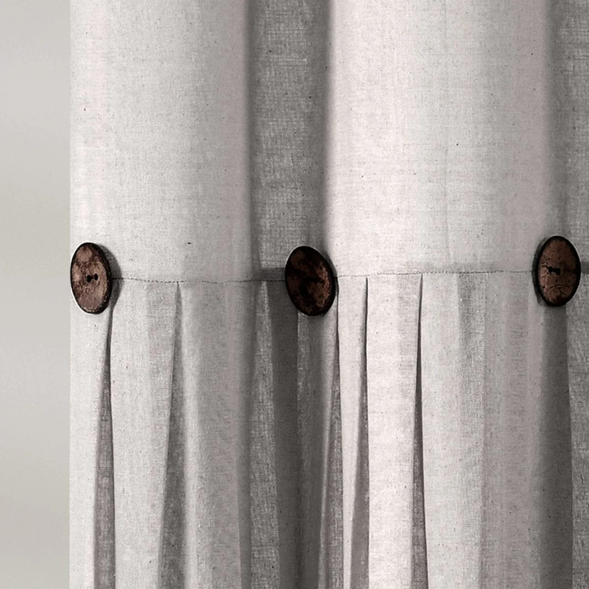 Linen Button Shower Curtain - Image 22