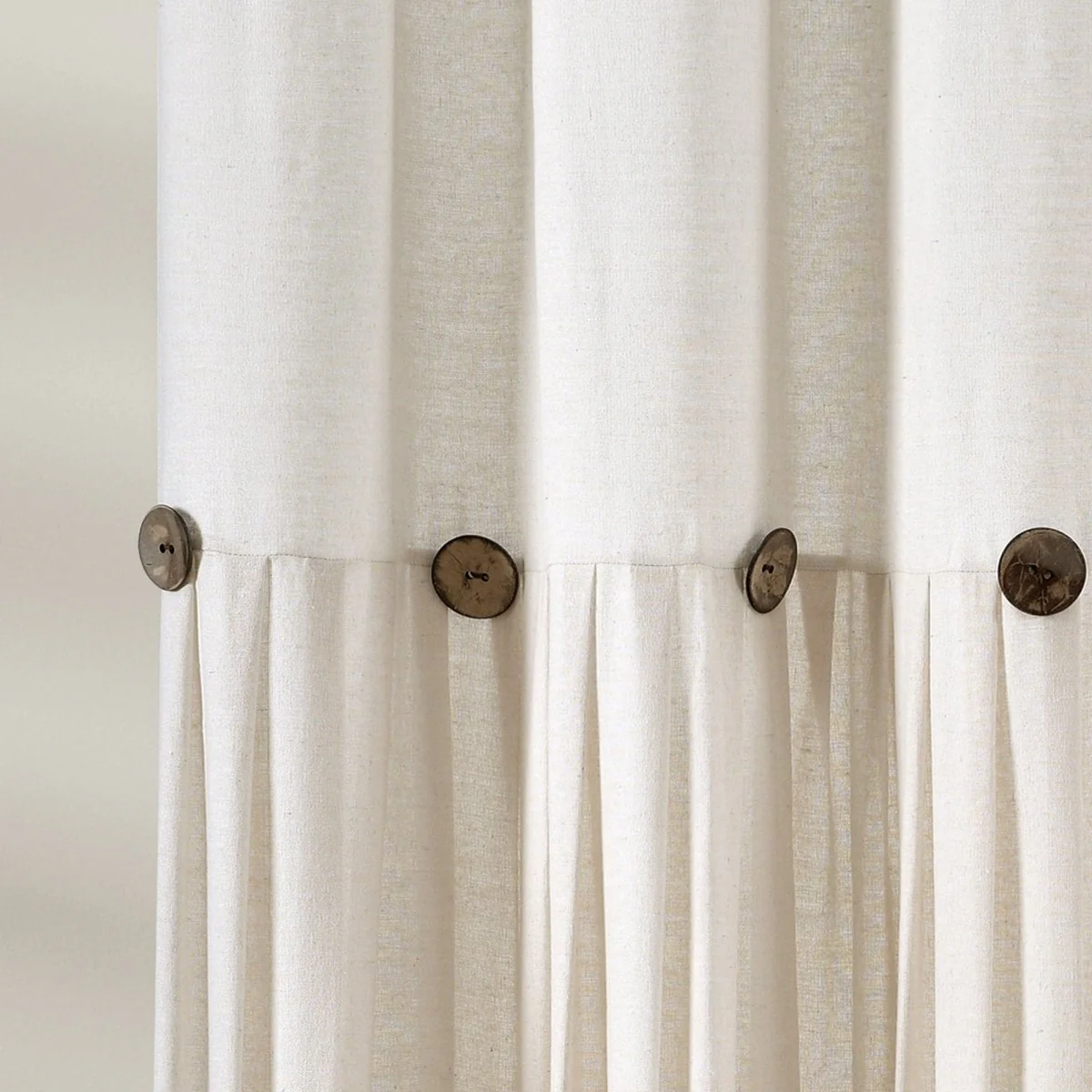 Linen Button Shower Curtain - Image 23