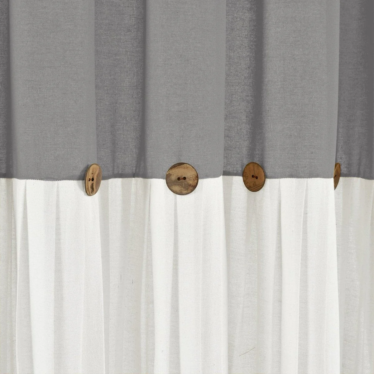 Linen Button Shower Curtain - Image 27