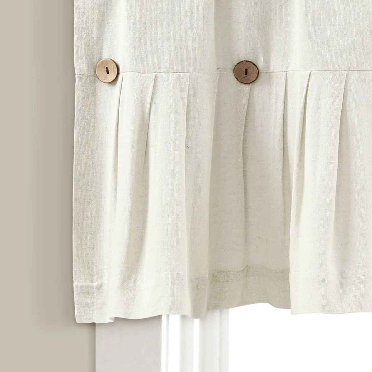 Linen Button Valance - Image 13