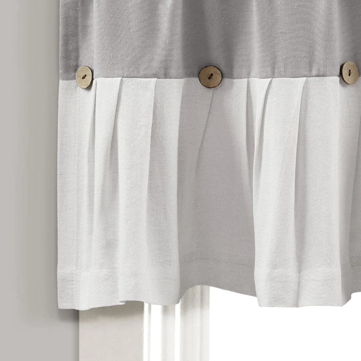 Linen Button Valance - Image 15