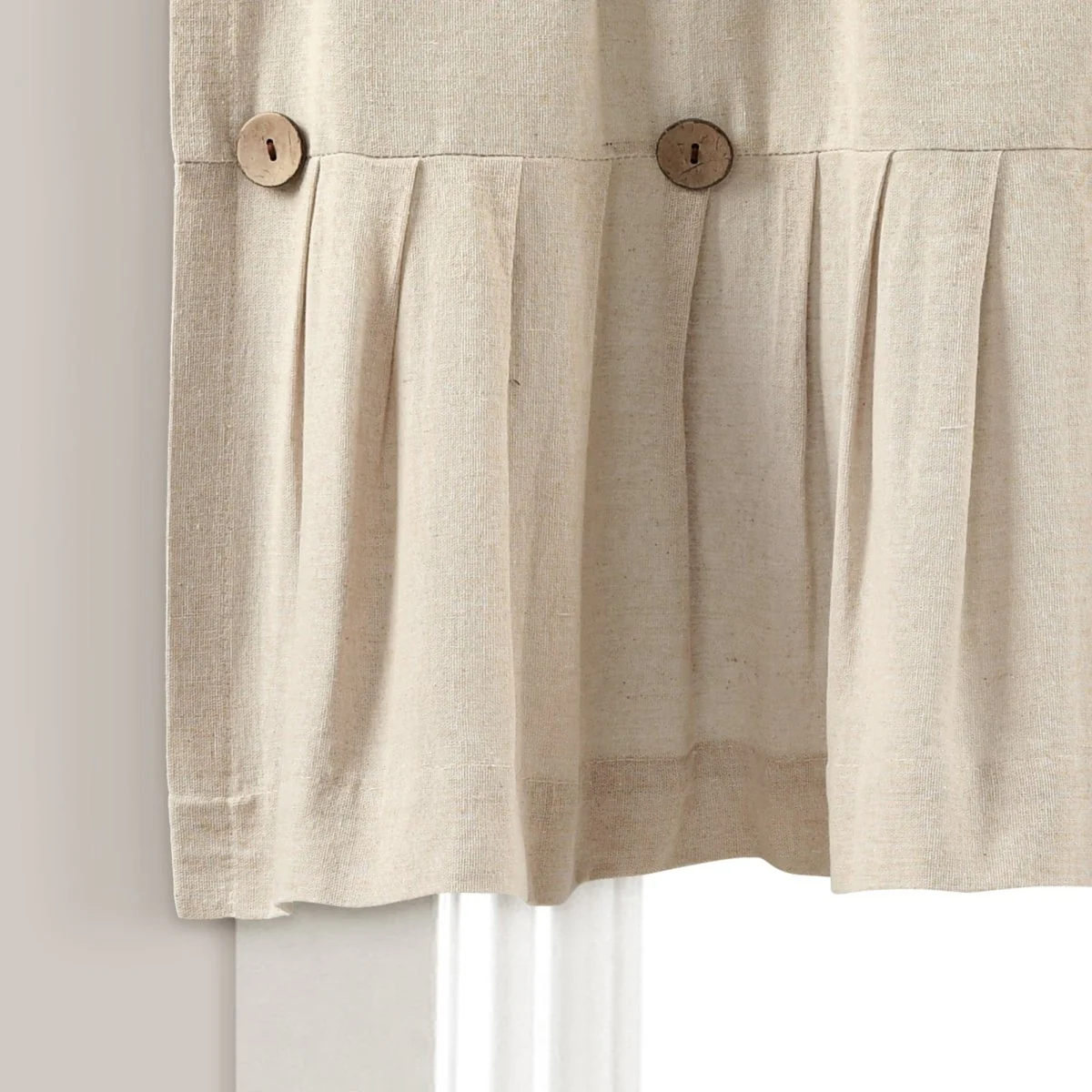 Linen Button Valance - Image 17