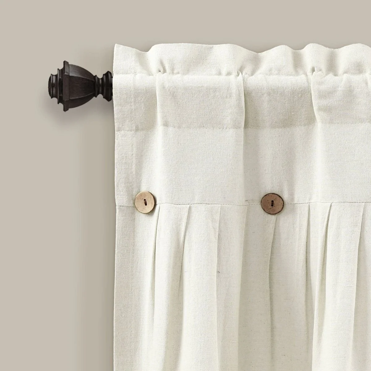 Linen Button Valance - Image 7