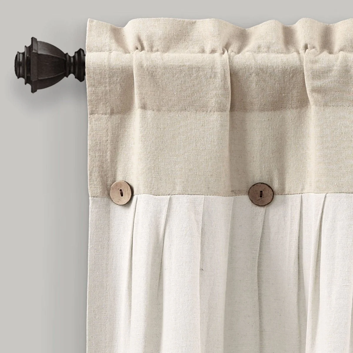 Linen Button Valance - Image 8