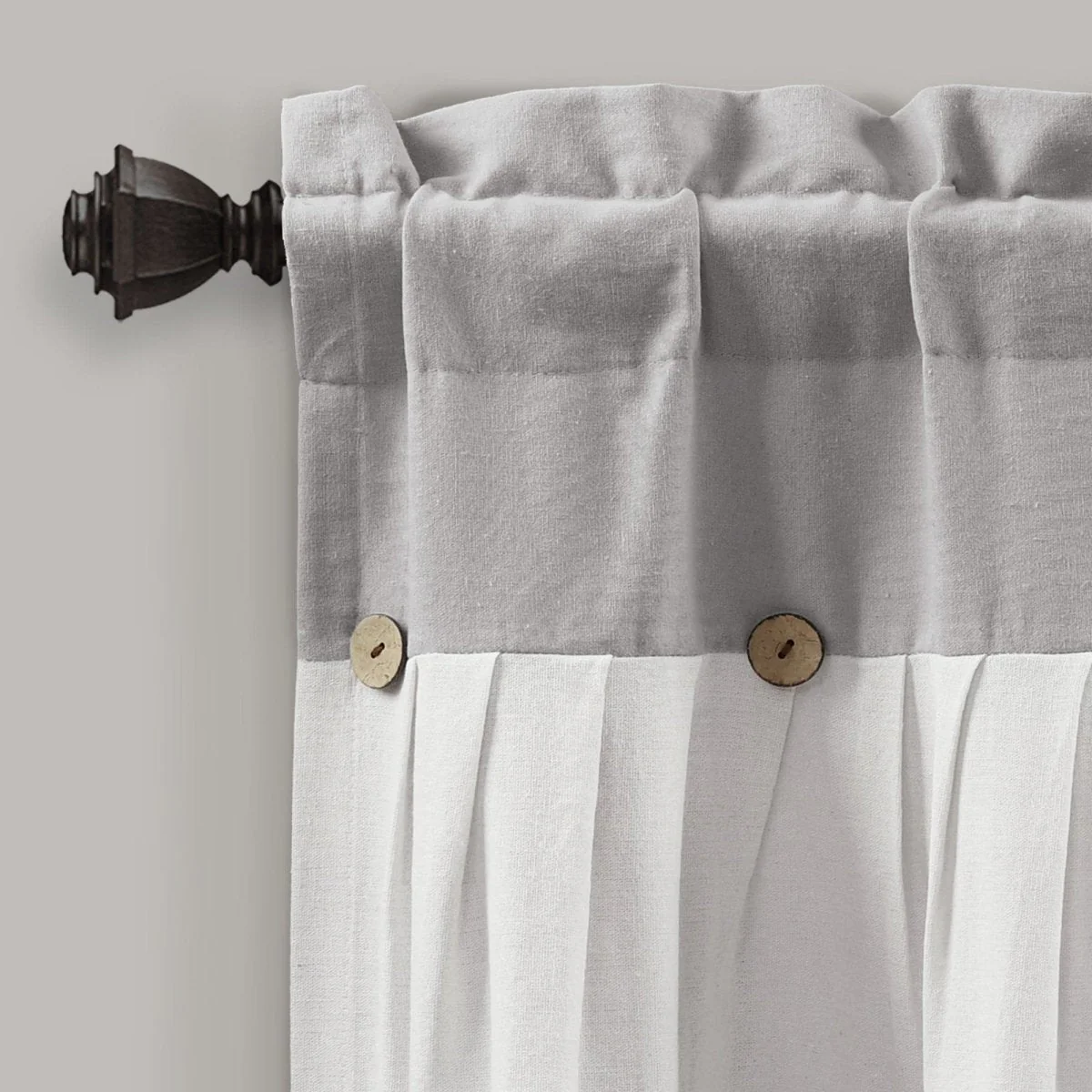 Linen Button Valance - Image 9
