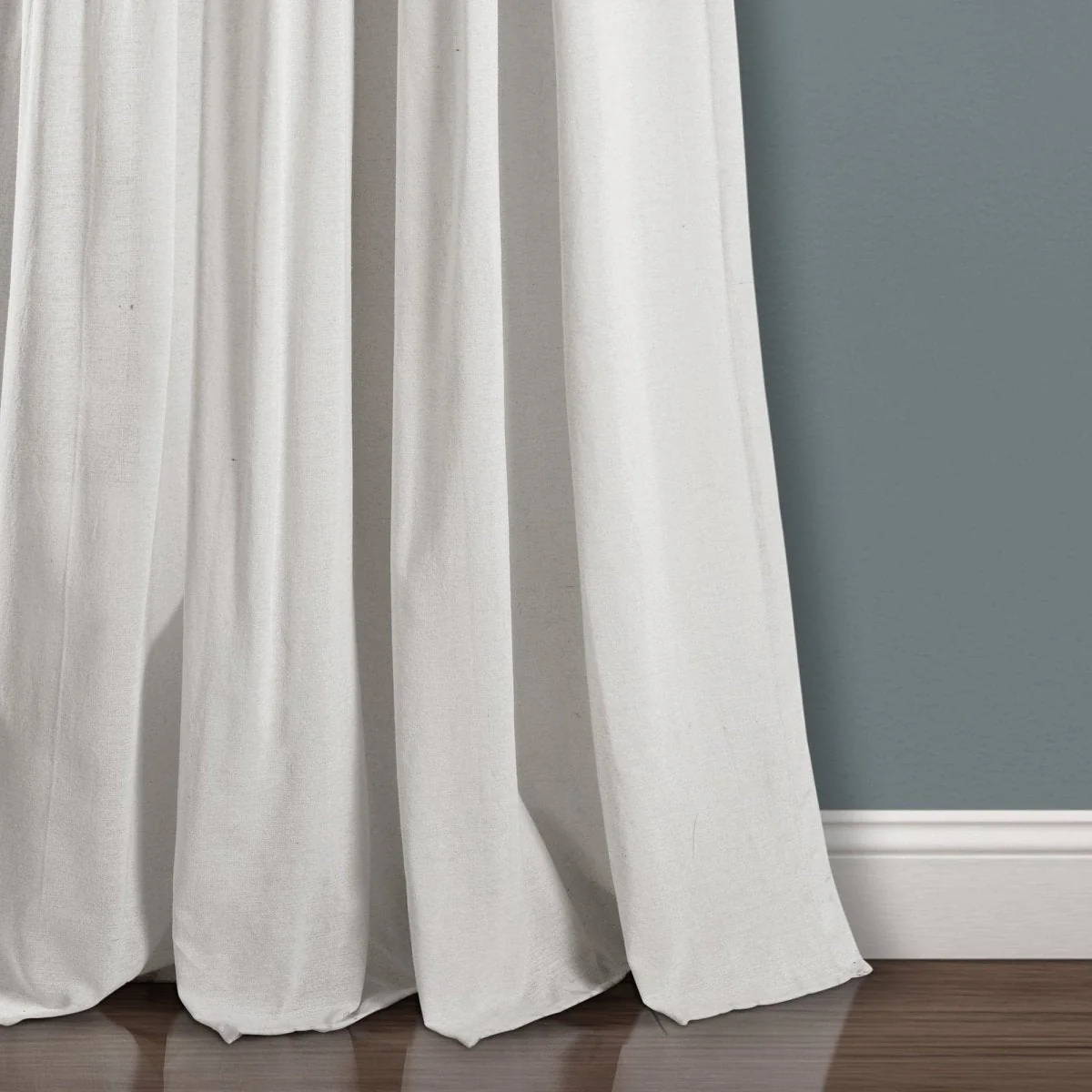 Linen Button Window Curtain Panel - Image 55